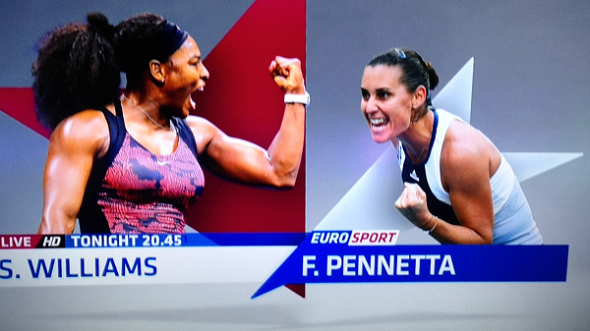 Promo Finale Femminile Us Open 2015