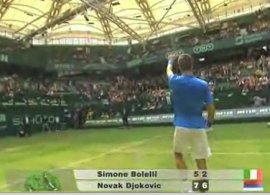 Il video dell'incontro Bolelli vs Djokovic