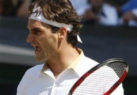 Imitazione di Roger Federer