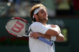 Mardy Fish era la testa di serie n.25 agli Us Open