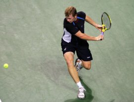 Andrey Golubev impegnato nel torneo di Astana