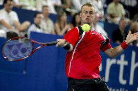 Lleyton Hewitt, 28enne australiano, è attualmente n. 22 del ranking mondiale