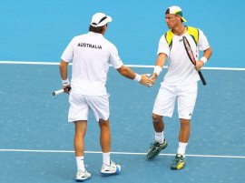 Lleyton Hewitt al via nel torneo di Esibizione di Kooyong. L'australiano non gioca un match ufficiale dallo scorso settembre (doppio di Davis Cup contro il Belgio)