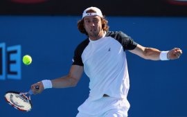 Paolo Lorenzi al via a Delray Beach.