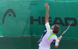 Roberto Marcora fuori al primo turno nel torneo di Roma Eur