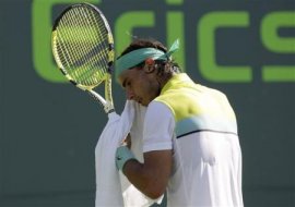 Rafael Nadal fuori ai quarti di finale di Miami