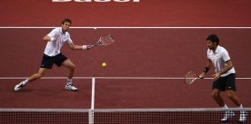 La coppia Nestor-Zimonjic in azione