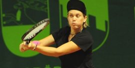 Romina Oprandi nei quarti di finale ad Ortisei - Foto Alex Runggaldier