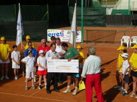 Vincenzo Santopadre vincitore del torneo Città del Cristallo