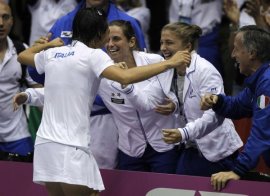 L'Italia ad un passo dalla conquista della terza Fed Cup