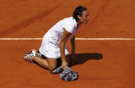 Francesca Schiavone in finale al Roland Garros