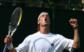 Andreas Seppi alla caccia degli ottavi di finale a Wimbledon - Foto Tonelli