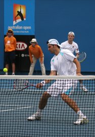 Andreas Seppi e Simone Bolelli ai quarti di finale nel doppio all'Australian Open - Foto Tonelli
