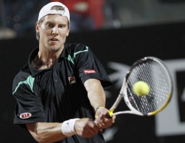 Andreas Seppi uscito di scena al secondo turno nel torneo di Roma