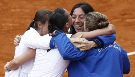 Il Trionfod dell'Italia in Fed Cup