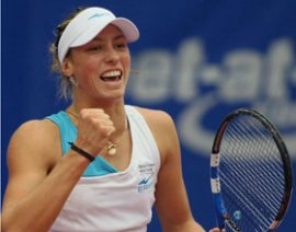 Yanina Wickmayer ha vinto la scorsa settimana il torneo di Linz