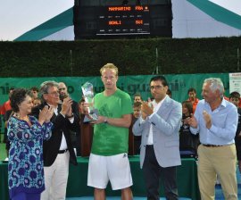 Stephane Bohli premiato a Recanati.