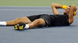 Juan Martin Del Potro lo scorso anno si impose in cinque set su Roger Federer nella finale degli US Open.