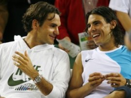 Roger Federer e Rafael Nadal: 22 titoli dello Slam in due.