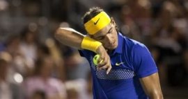 Rafael Nadal è ritornato a giocare a Montreal dopo più di due mesi di stop per infortunio.