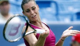 Flavia Pennetta veniva da due quarti di finale consecutivi agli US Open. In entrambe le occasioni venne fermata da S. Williams.