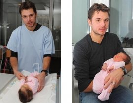 Stanislas e Alexia Wawrinka